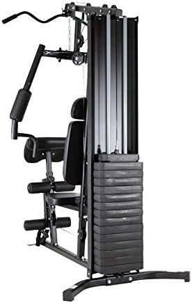 ION Fitness - Appareil de Musculation Home Gym - Tour de Plaques de 70 kg - Poulie Haute et Basse - Appareil de Musculation pour le Corps avec Structure Renforcée en Acier - Poids Utilisateur Max. 135 kg
