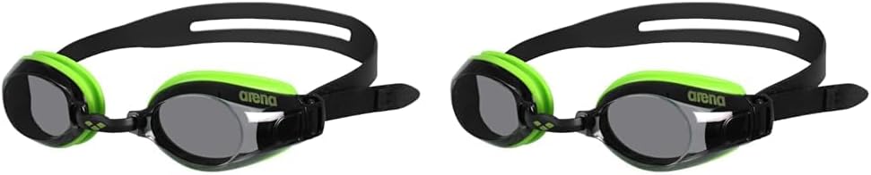 Arena Zoom X-Fit Occhialini Nuoto Anti-Appannamento Unisex Adulto, Occhialini Piscina con Ampie Lenti, Protezione UV, Ponte Nasale Regolabile, Guarnizioni in Silicone