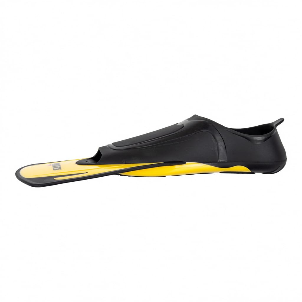Mares Hermes – Pinne corte versatili unisex per nuoto e immersione, pinne piscina leggere e confortevoli con scarpetta aperta