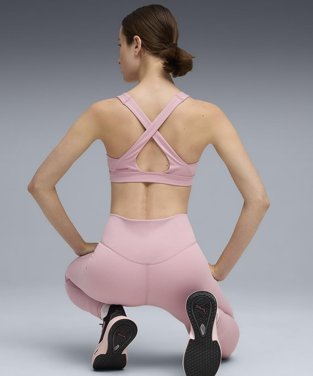 PUMA Cloudspun Bra - Mid Reggiseno Donna (Pacco da 1)