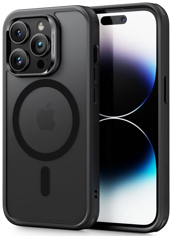 ESR Cover per iPhone 17 Pro Max, Custodia per controllo della fotocamera, Compatibile con MagSafe, Protezione antiurto di livello militare, Angoli Air Guard ammortizzanti, Trasparente