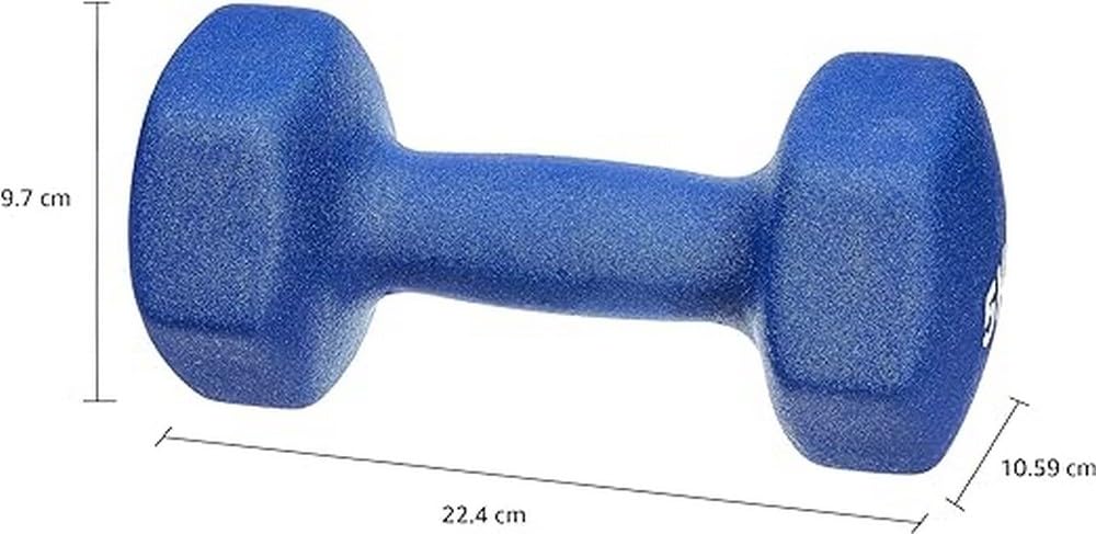 Amazon Basics Coppia di manubri in neoprene