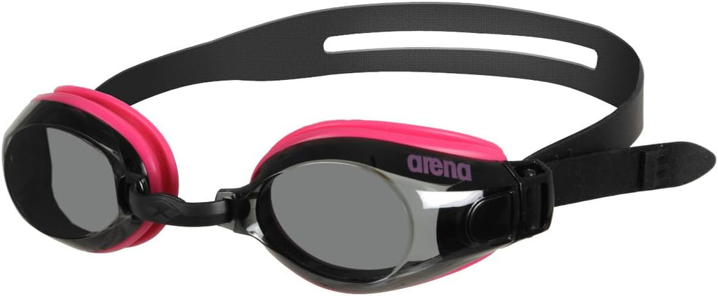 Arena Zoom X-Fit Occhialini Nuoto Anti-Appannamento Unisex Adulto, Occhialini Piscina con Ampie Lenti, Protezione UV, Ponte Nasale Regolabile, Guarnizioni in Silicone