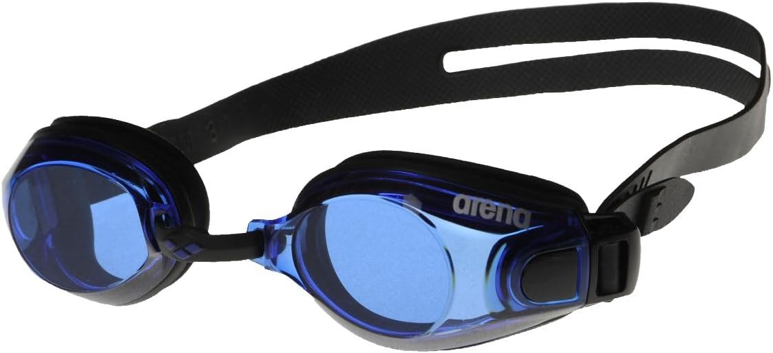 Arena Zoom X-Fit Occhialini Nuoto Anti-Appannamento Unisex Adulto, Occhialini Piscina con Ampie Lenti, Protezione UV, Ponte Nasale Regolabile, Guarnizioni in Silicone