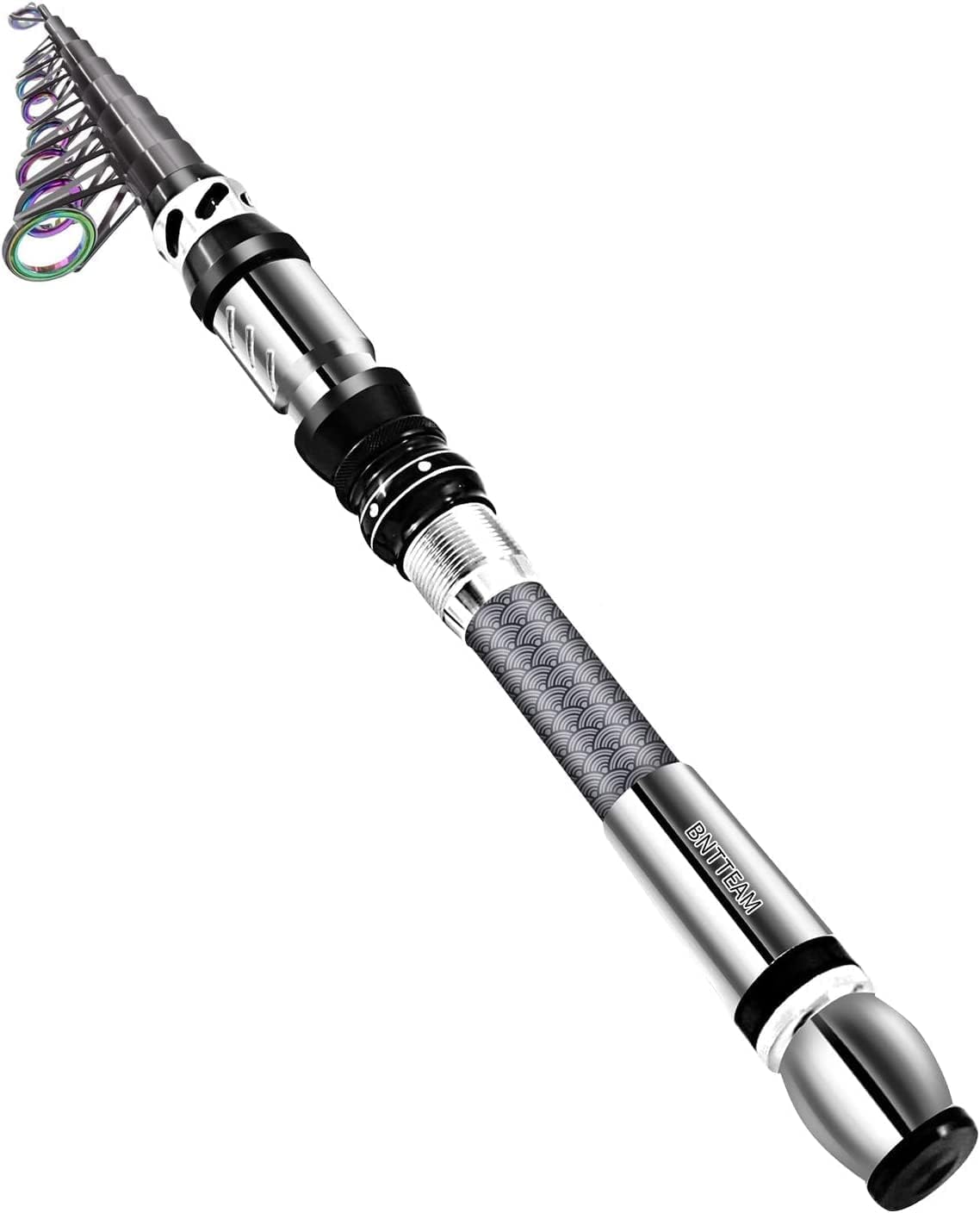 Nuova Portatile Canna da Pesca 99% Fibra di Carbonio con Punta Fluorescente Della Canna,Telescopico Super Hard Ultralight Palo da Pesca per Surf
