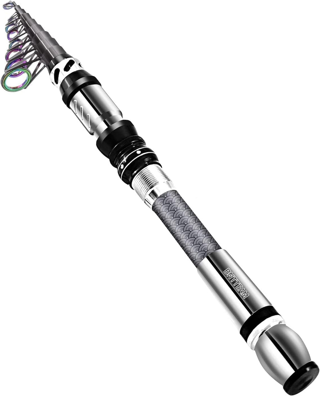 Nuova Portatile Canna da Pesca 99% Fibra di Carbonio con Punta Fluorescente Della Canna,Telescopico Super Hard Ultralight Palo da Pesca per Surf