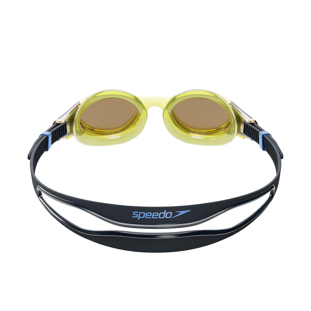 Speedo Unisex Occhialini da nuoto Biofuse 2.0 | Regolazione semplice brevettata | Anti-appannamento | Tenuta stagna | Migliore aderenza | Comfort migliorato