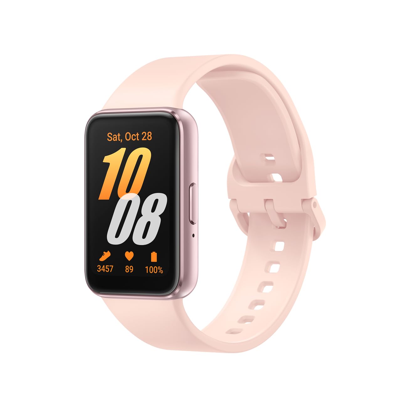 Samsung Galaxy Fit3 fitness band, batteria a lunga durata, rilevamento cadute/SOS, barometro, IP68, monitoraggio sonno, oltre 100 esercizi, gestione notifiche/musica, Gray [Versione italiana]