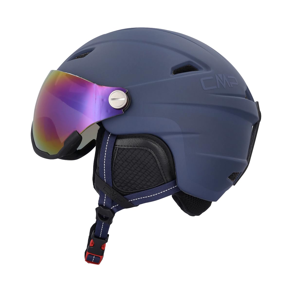 CMP Casco da sci Wa-2 con visiera, Unisex-Adulto, 38B4677