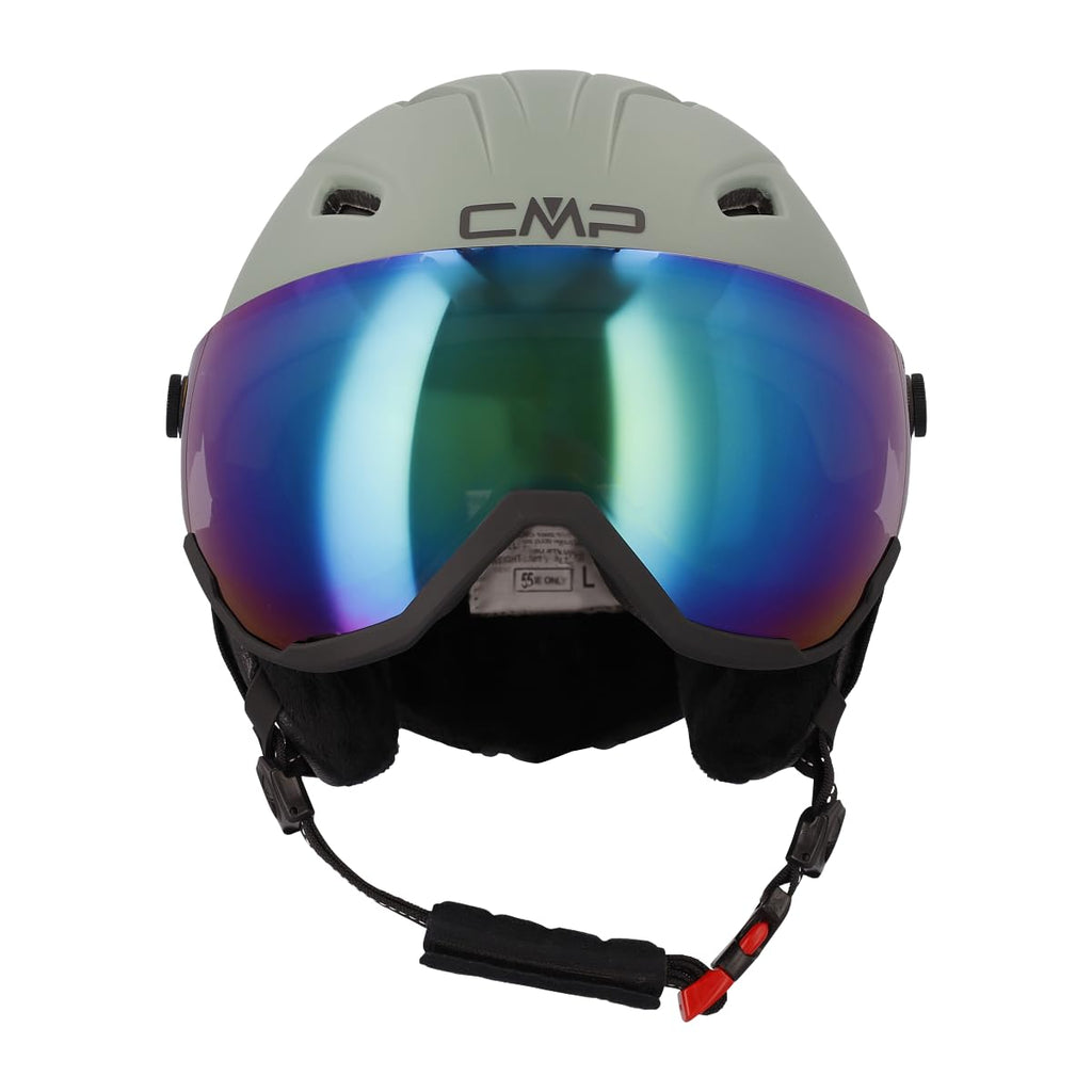 CMP Casco da sci Wa-2 con visiera, Unisex-Adulto, 38B4677