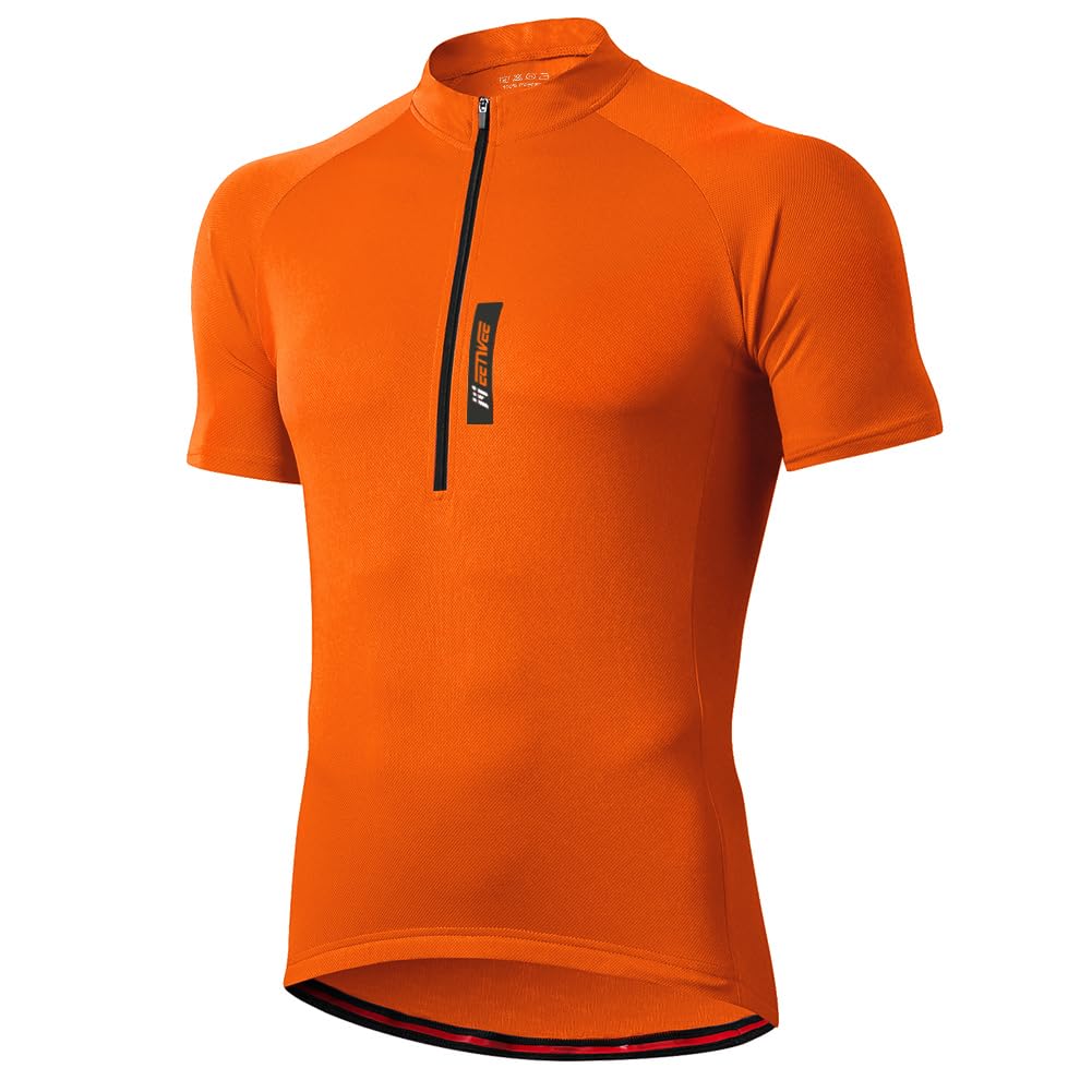 FEIXIANG Maglia Ciclismo Maniche Corte,Maglietta Mountain Bike Uomo Asciugatura Veloce T-Shirt off-Road Sportswear Estate