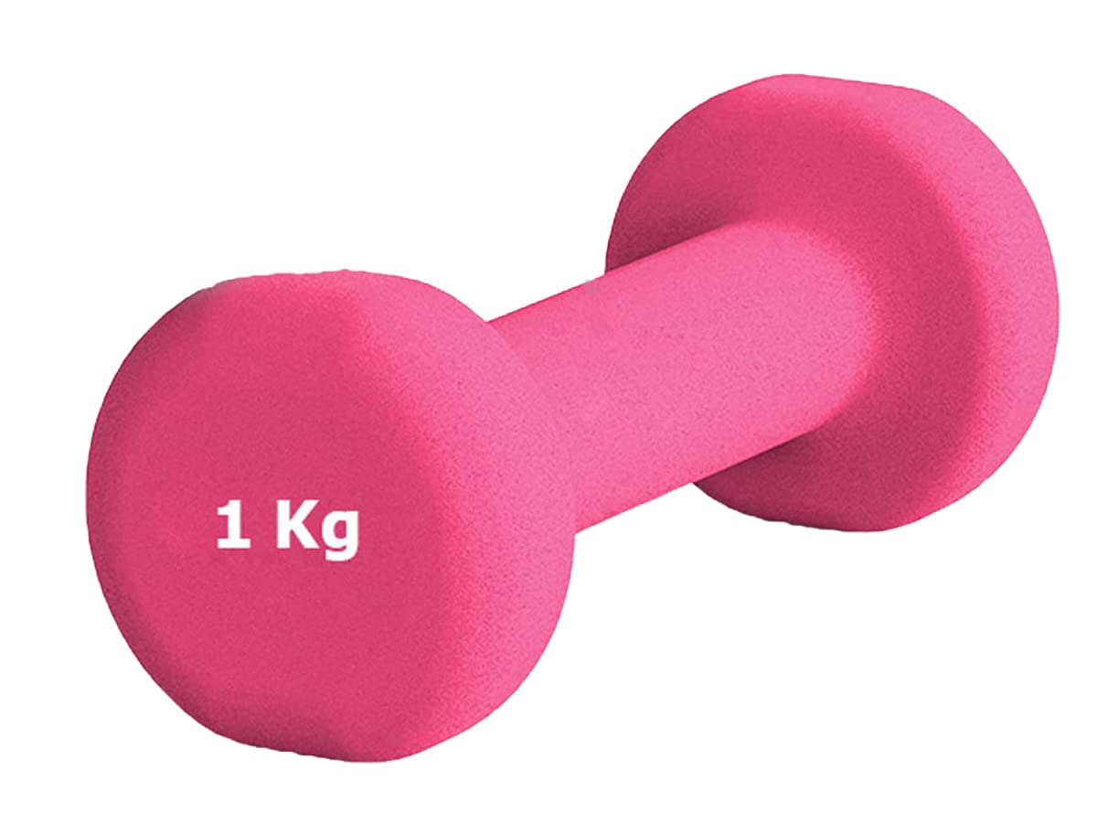 G5 HT SPORT Manubri O Manubrio in Neoprene da Palestra E Home Gym Antiscivolo da 0.5 a 6 kg Coppia O Singolo
