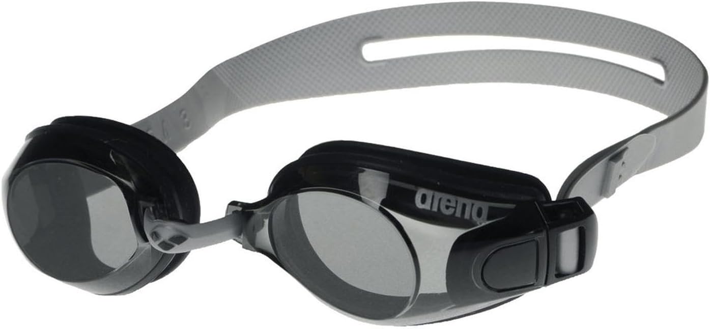 Arena Zoom X-Fit Occhialini Nuoto Anti-Appannamento Unisex Adulto, Occhialini Piscina con Ampie Lenti, Protezione UV, Ponte Nasale Regolabile, Guarnizioni in Silicone