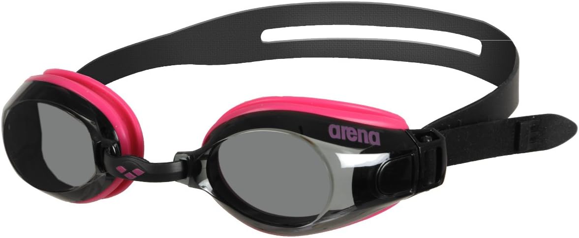 Arena Zoom X-Fit Occhialini Nuoto Anti-Appannamento Unisex Adulto, Occhialini Piscina con Ampie Lenti, Protezione UV, Ponte Nasale Regolabile, Guarnizioni in Silicone