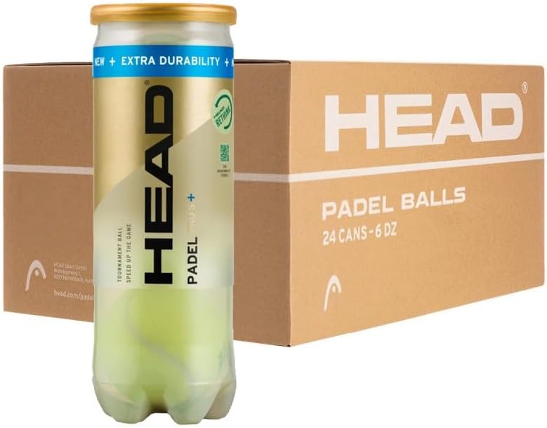 HEAD Padel Pro S + Cartone da 24 tubi da 3 palline