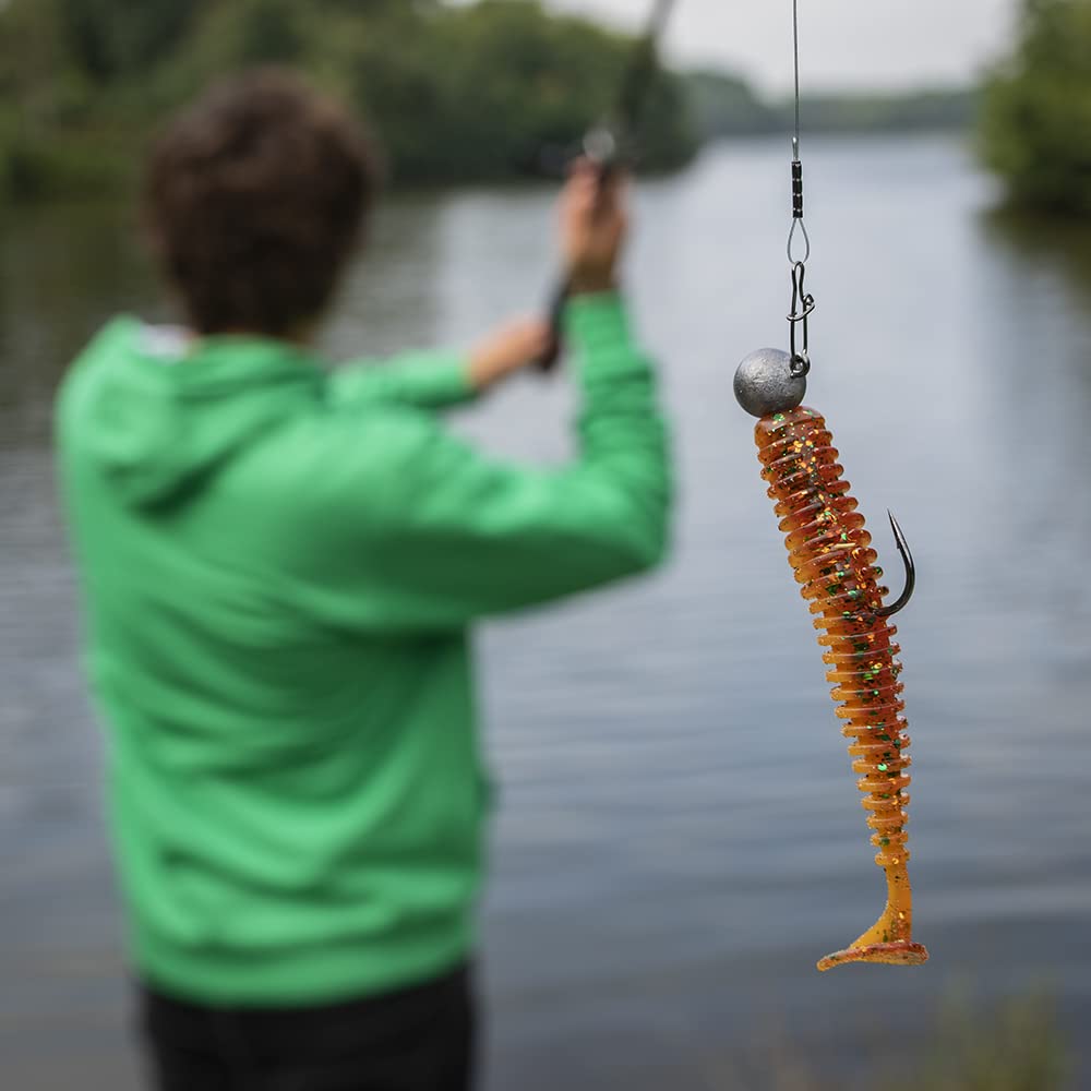 Mitchell Tanager Camouflage fishing set of a rod and reel combo with line and lures for fishing for trout and perch