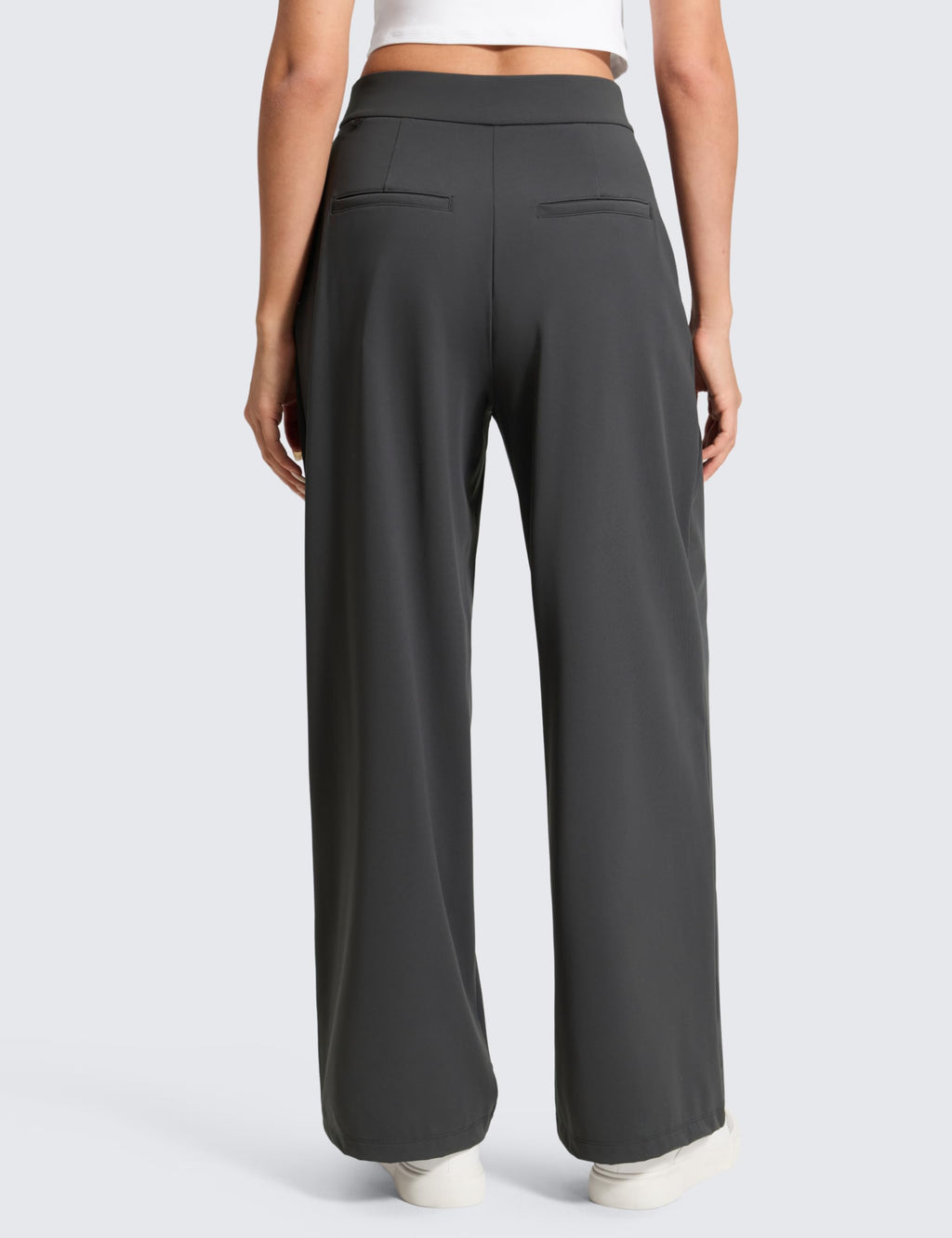 CRZ YOGA 4-Way Stretch Pantaloni da Lavoro Wide Leg Pantaloni da Donna
