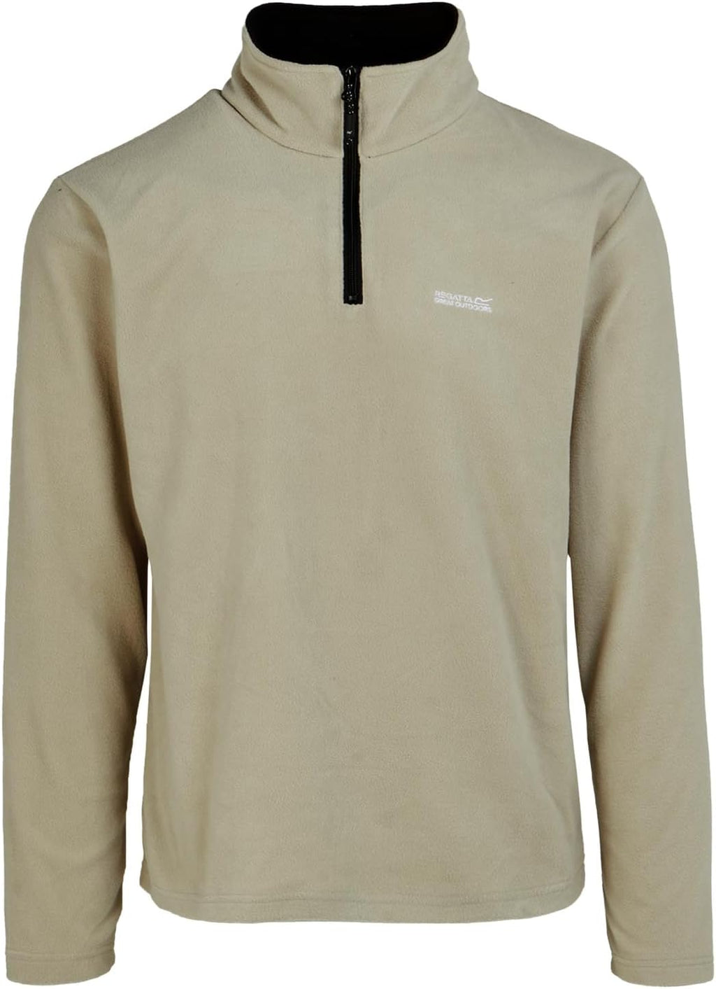 Regatta Uomo Felpa con Zip in Pile Thompson, Black