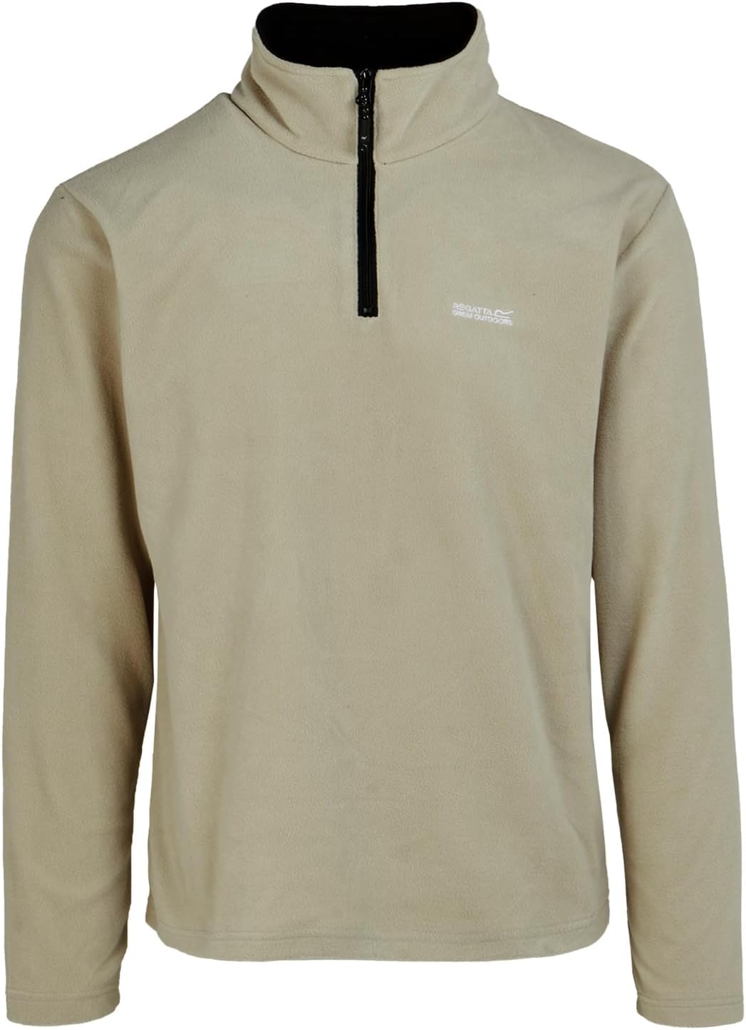 Regatta Uomo Felpa con Zip in Pile Thompson, Black