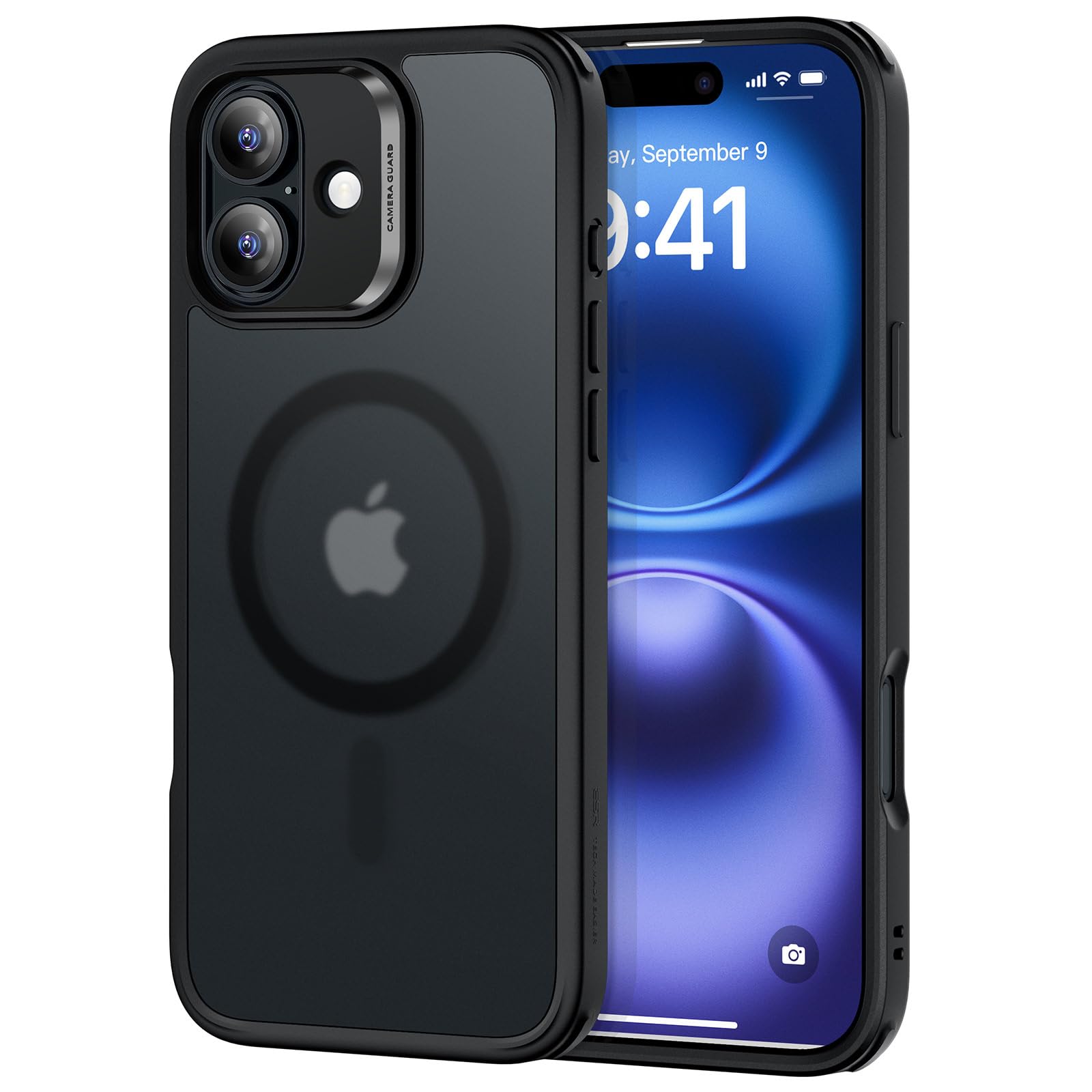 ESR Cover per iPhone 17 Pro Max, Custodia per controllo della fotocamera, Compatibile con MagSafe, Protezione antiurto di livello militare, Angoli Air Guard ammortizzanti, Trasparente
