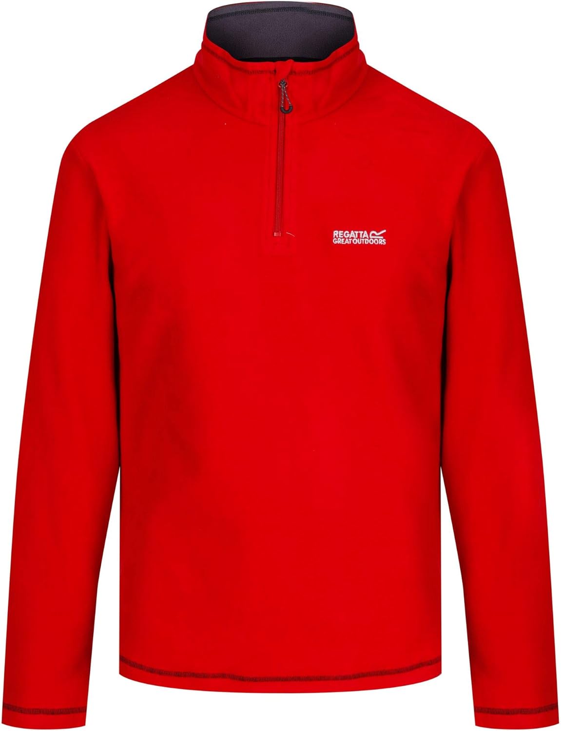 Regatta Uomo Felpa con Zip in Pile Thompson, Black