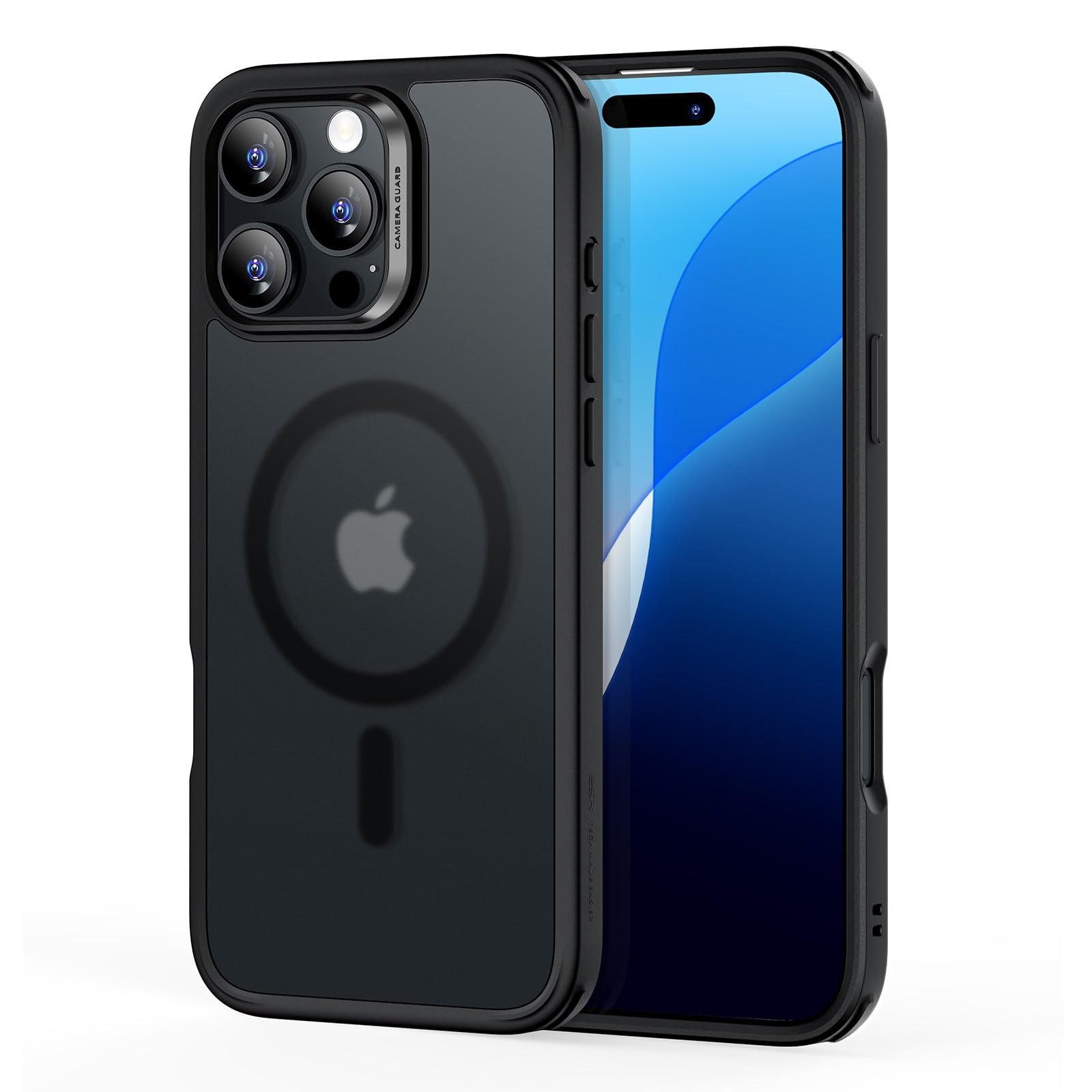 ESR Cover per iPhone 17 Pro Max, Custodia per controllo della fotocamera, Compatibile con MagSafe, Protezione antiurto di livello militare, Angoli Air Guard ammortizzanti, Trasparente