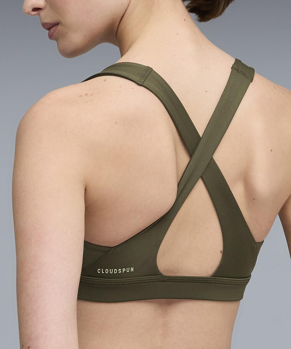 PUMA Cloudspun Bra - Mid Reggiseno Donna (Pacco da 1)