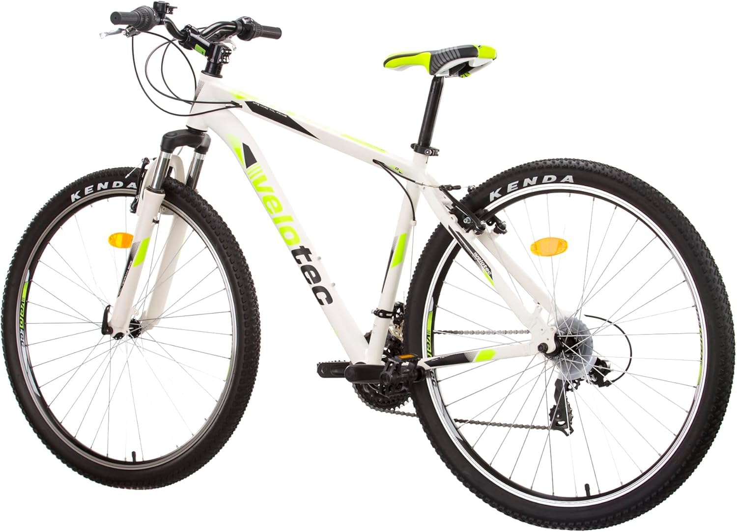 VTT Multimarque Velotec PRO en aluminium 26/27,5/29 pouces, freins V-Brake, unisexe, convient pour 155–190 cm