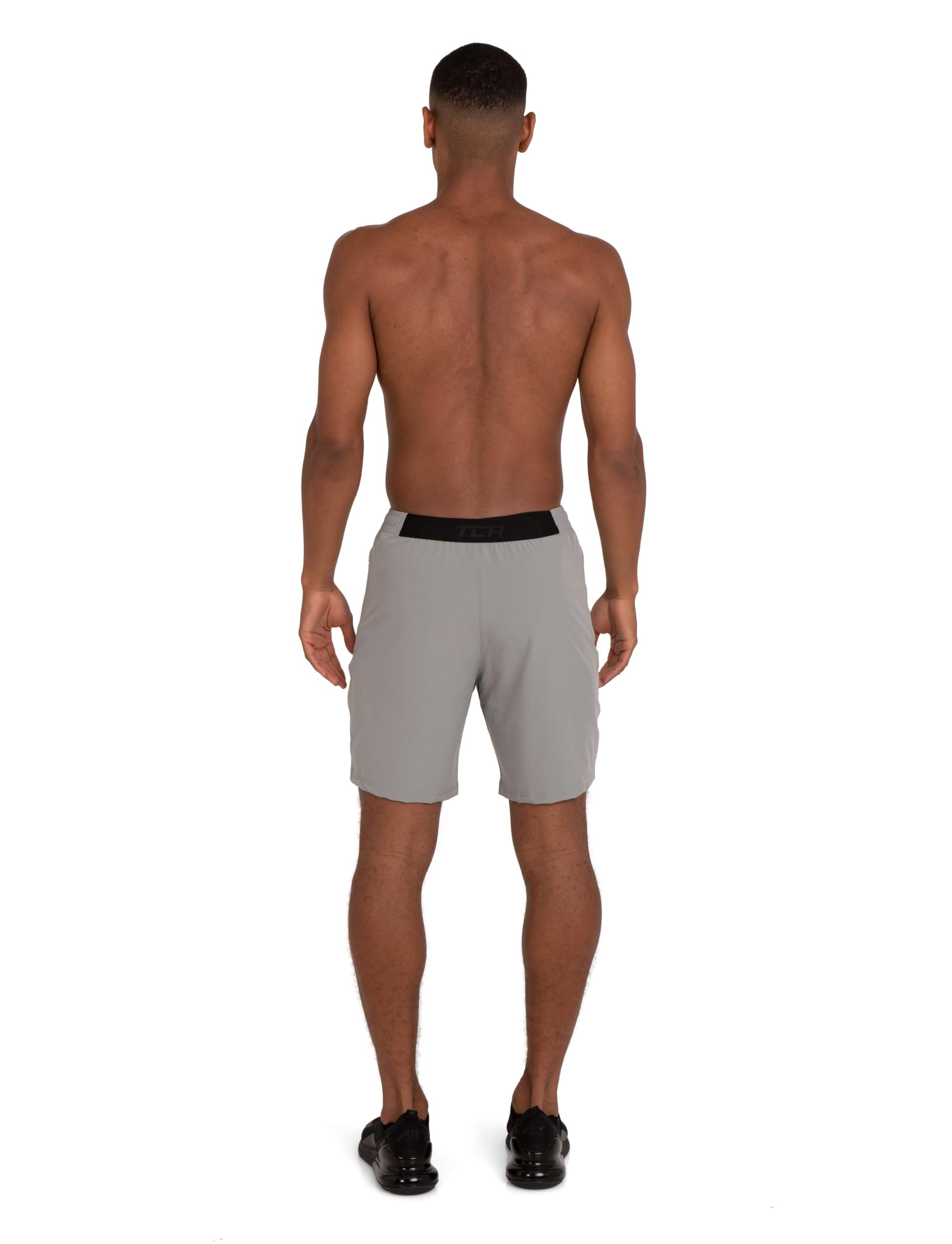 TCA Elite Tech Pantaloncini Palestra Uomo con Tasche Laterali - Pantaloncini Running Uomo - Pantaloni Corti Sportivi da Corsa e Allenamento - Abbigliamento Sportivo