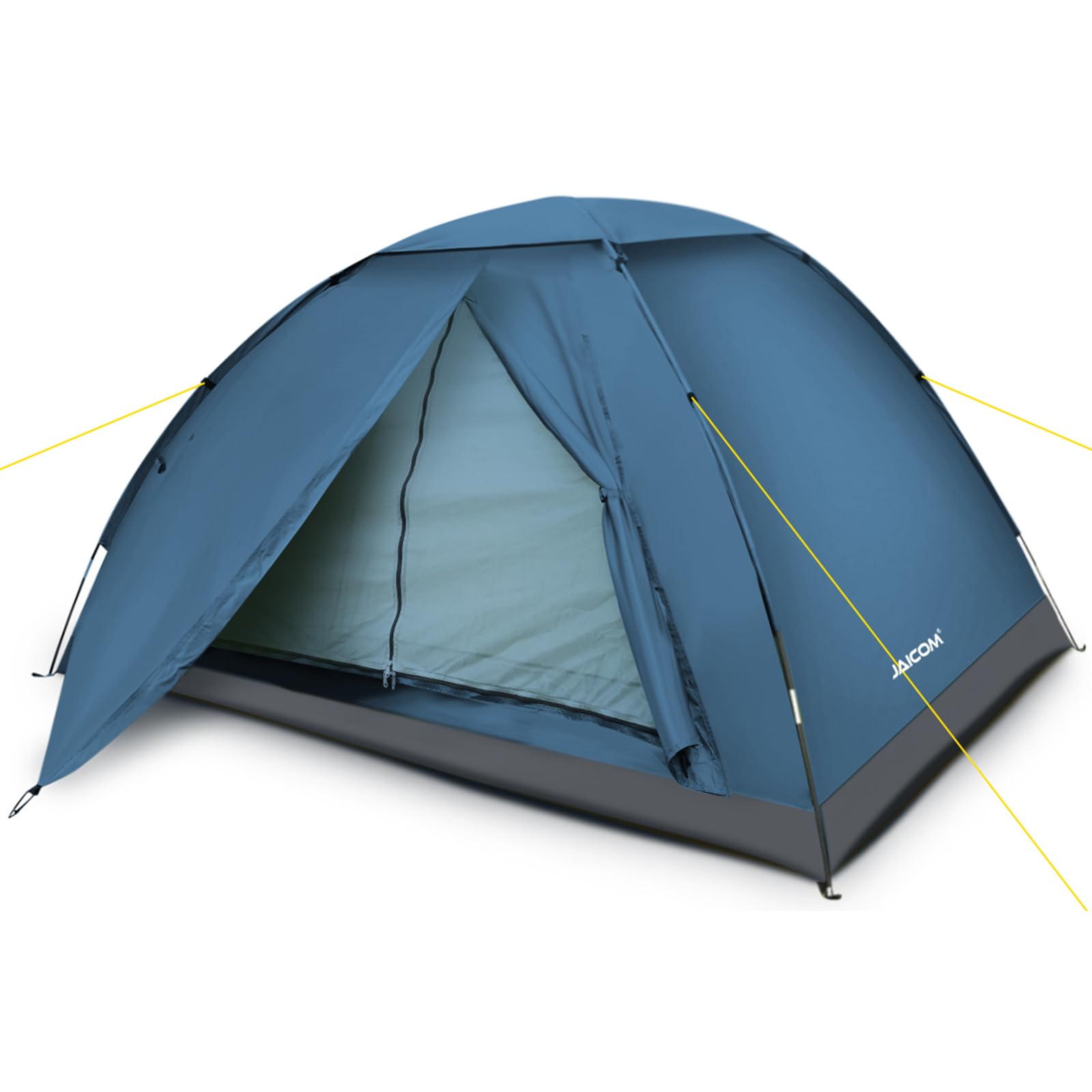 JAICOM Tenda da Campeggio per 1-4 Persone, Ultraleggera Impermeabile Tende igloo Tenda Campeggio per 3-4 Stagioni, Facile da installare, Ideale per Campeggio, Trekking, Spiaggia, Arrampicata