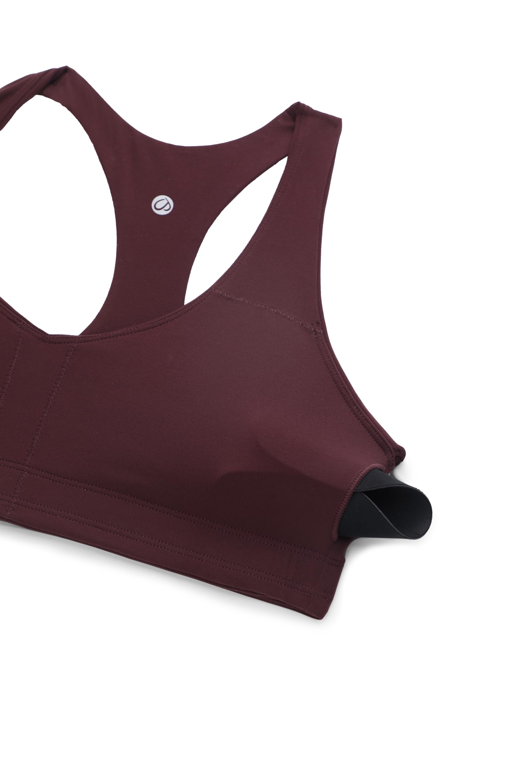 CRZ YOGA Butterluxe Donna V Collo Sportivo Reggiseni di Sostegno Racerback Imbottito Yoga Top