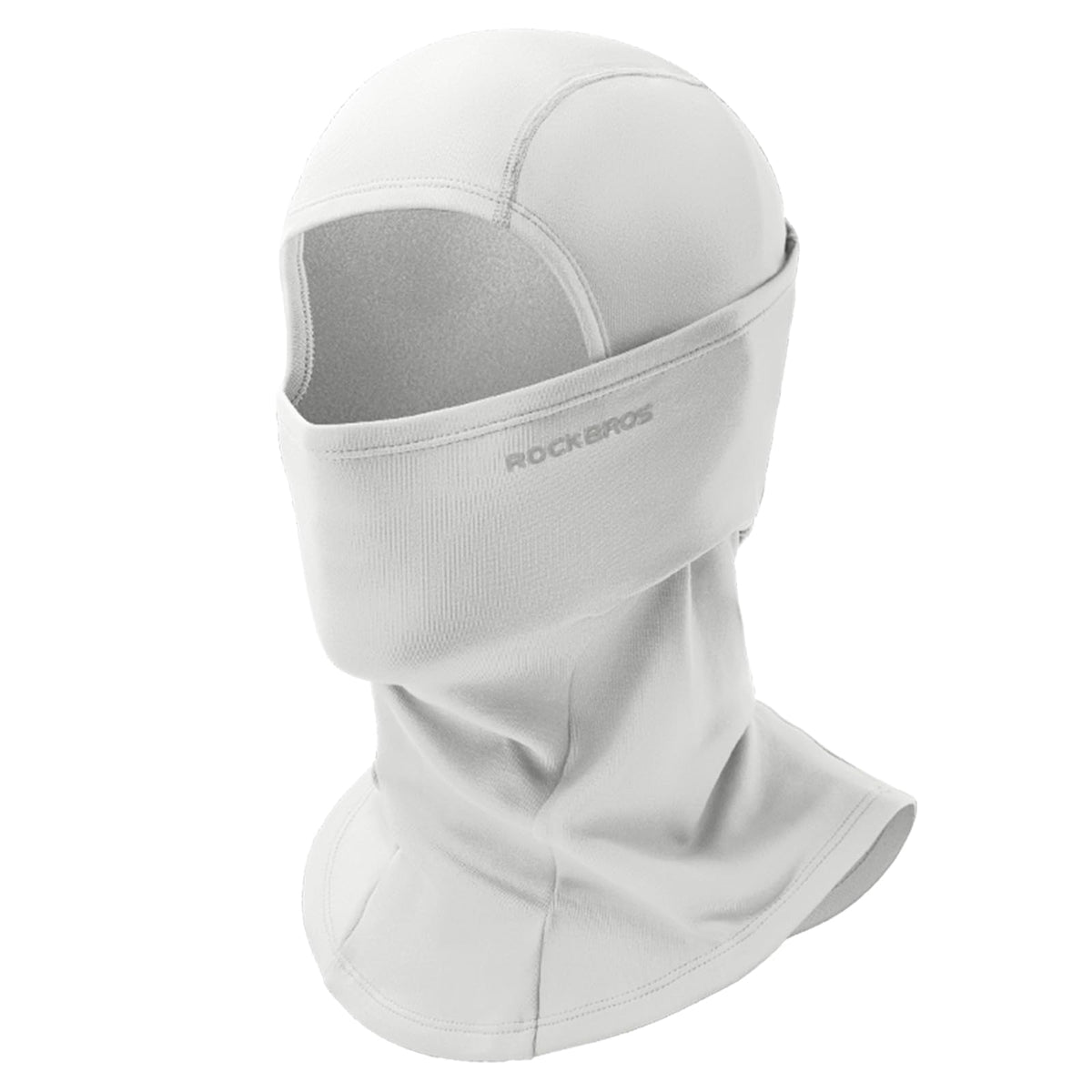 ROCKBROS Passamontagna Moto Invernale Termico con Pile Balaclava Sottocasco Caldo Multifunzionale per Ciclismo Sci Antivento Traspirante Unisex Taglia Unica Logo Riflettente 4Colori