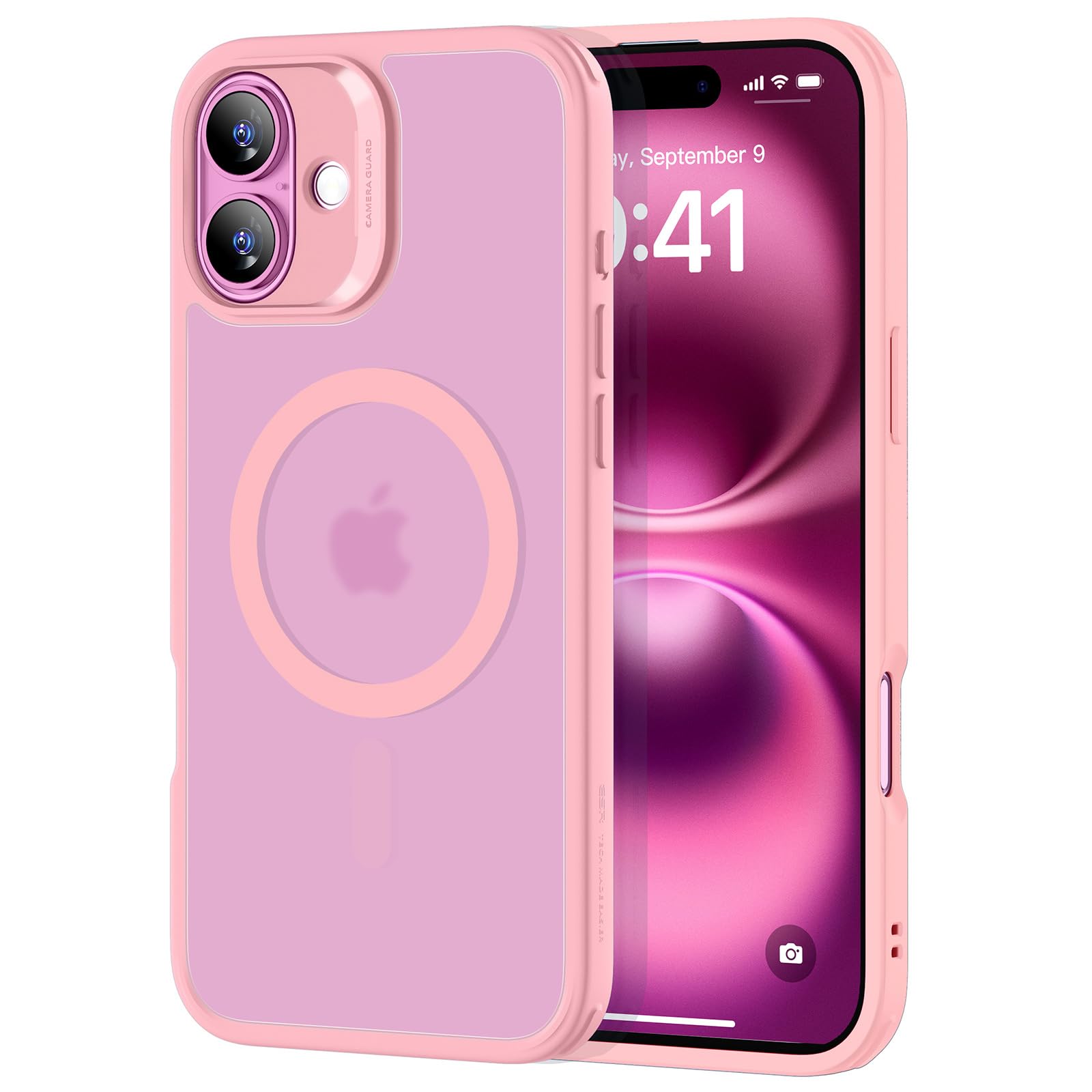 ESR Cover per iPhone 17 Pro Max, Custodia per controllo della fotocamera, Compatibile con MagSafe, Protezione antiurto di livello militare, Angoli Air Guard ammortizzanti, Trasparente