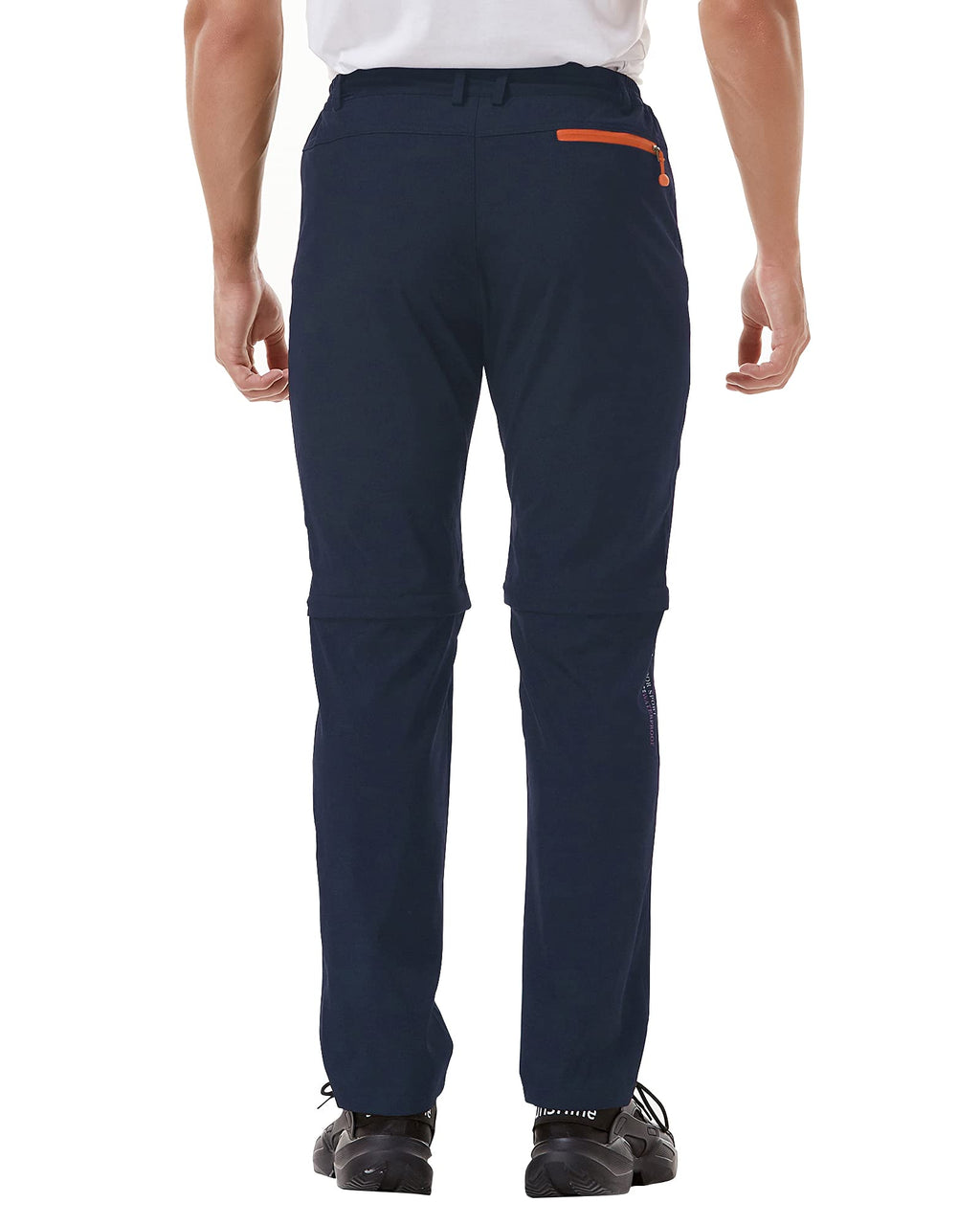 Zoerea Pantaloni Trekking Uomo Asciugare Rapidamente Traspiranti Convertibile Pantaloncini Primavera Estate Sottile All'aperto Alpinismo Escursionismo Calzoni