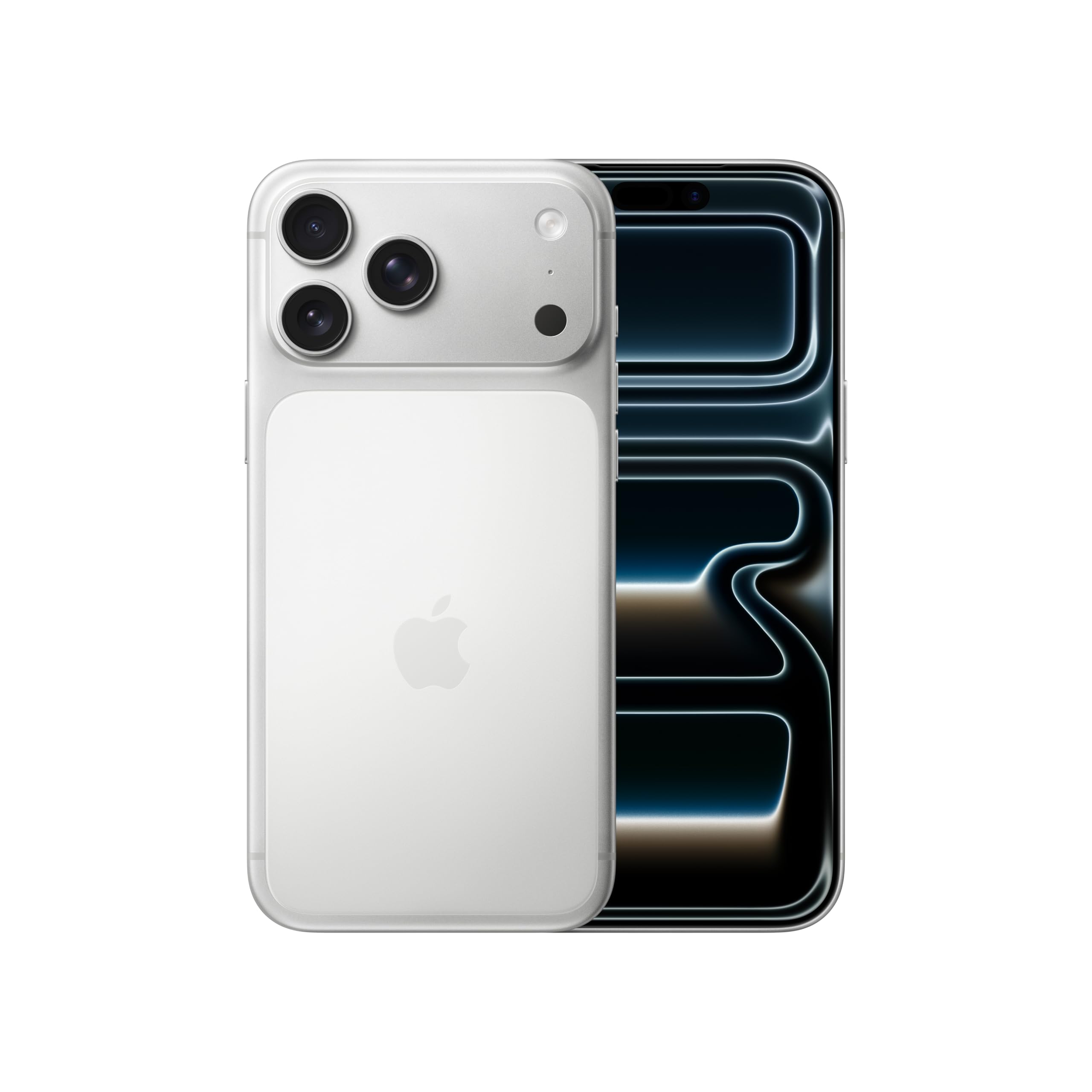 Apple iPhone 17 Pro Max 256 GB: display 6,9", ProMotion fino a 120Hz, chip A19 Pro, autonomia mai vista su iPhone, sistema di fotocamere Pro Fusion, fotocamera frontale Center Stage; Argento