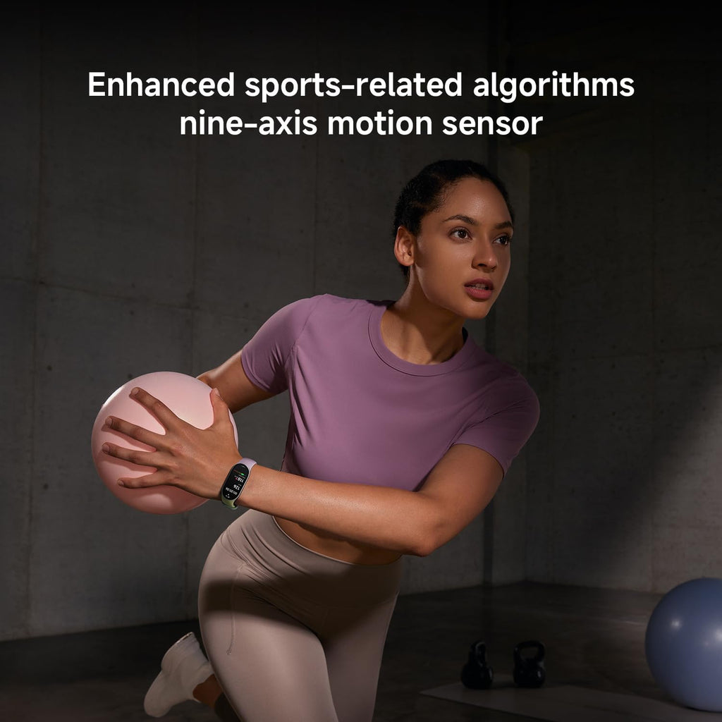 Xiaomi Smart Band 10 (Fitness Tracker), 1.72" AMOLED display, multimateriale, autonomia 21gg, ricarica rapida,150+sport, monitoraggio benessere e sonno, HyperOS 2.0, resistente 5ATM, Compass, Argento