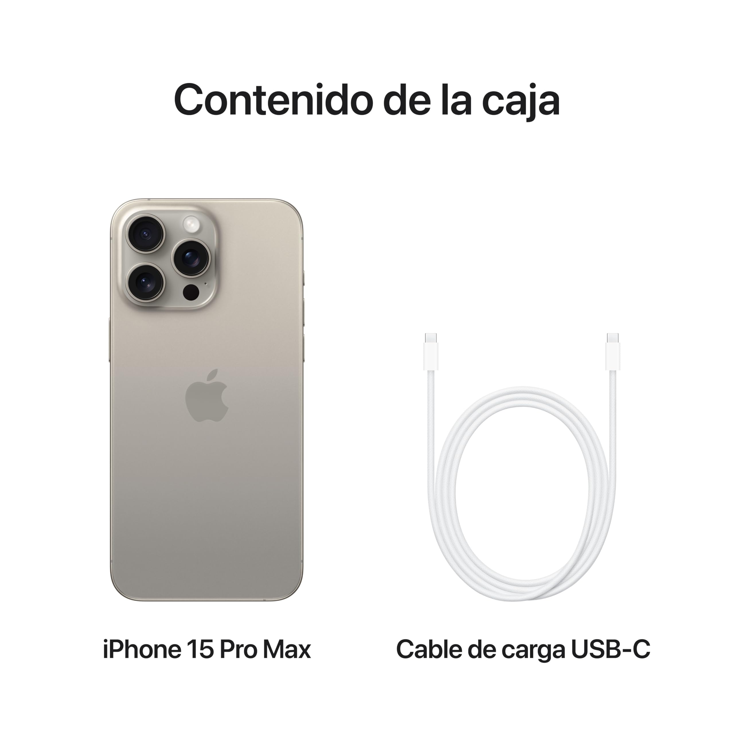 Apple iPhone 15 Pro Max 256 GB - Titanio bianco (Ricondizionato)