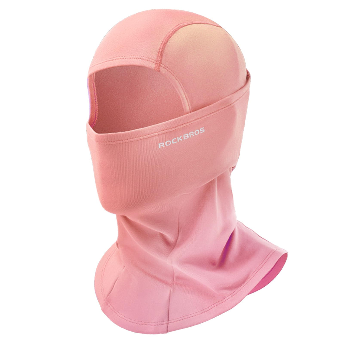 ROCKBROS Passamontagna Moto Invernale Termico con Pile Balaclava Sottocasco Caldo Multifunzionale per Ciclismo Sci Antivento Traspirante Unisex Taglia Unica Logo Riflettente 4Colori