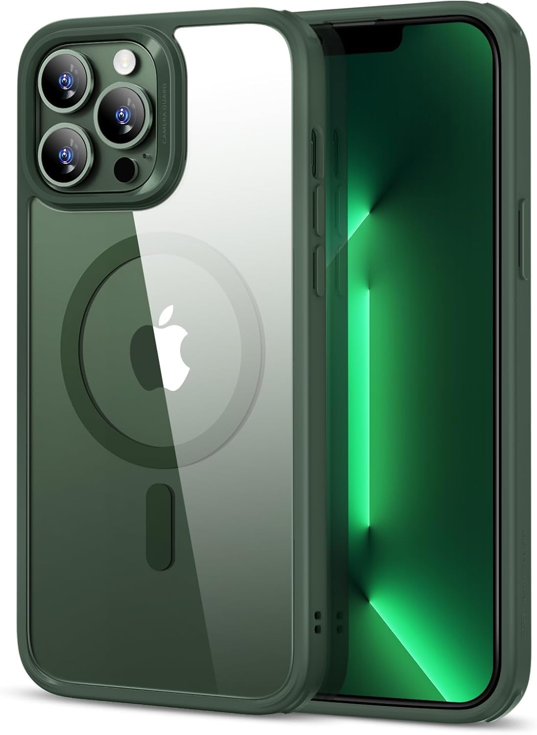 ESR Cover per iPhone 17 Pro Max, Custodia per controllo della fotocamera, Compatibile con MagSafe, Protezione antiurto di livello militare, Angoli Air Guard ammortizzanti, Trasparente