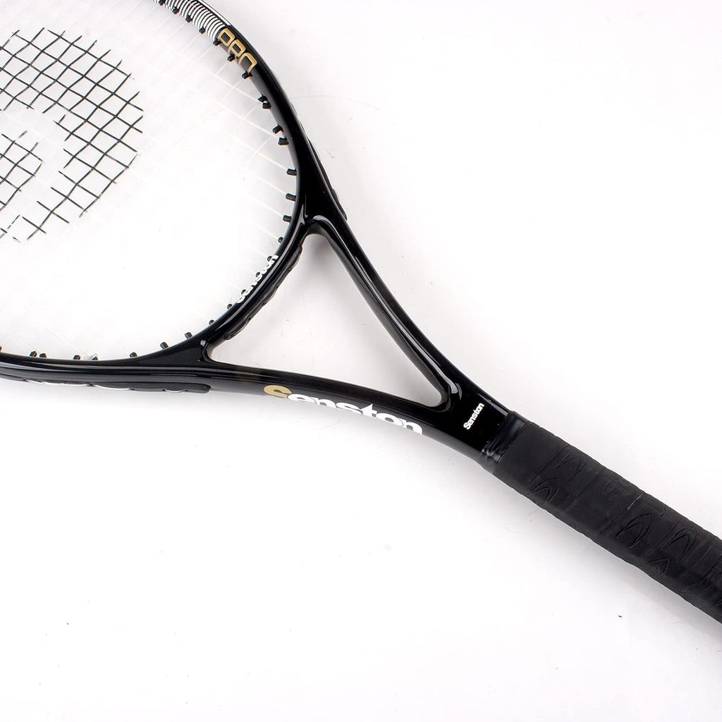 Senston Racchette da Tennis Professionali da 27" (68,5 cm), per 2 Giocatori, con copertura, overgrip da tennis, smorzatore di vibrazioni