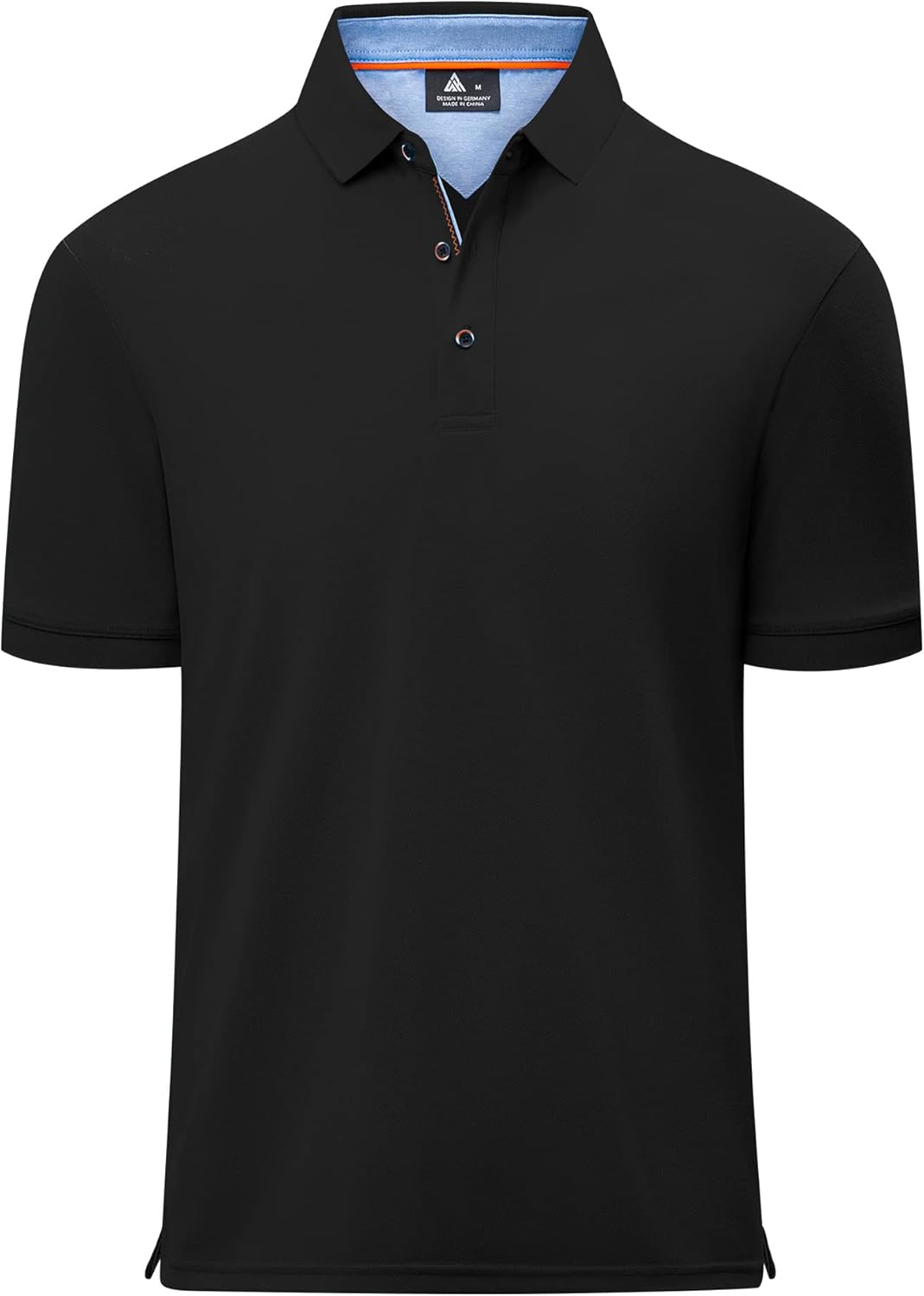 geeksport Polo Homme à Manches Courtes Extérieur Décontracté Séchage Rapide Sportif Respirant Golf T-Shirt