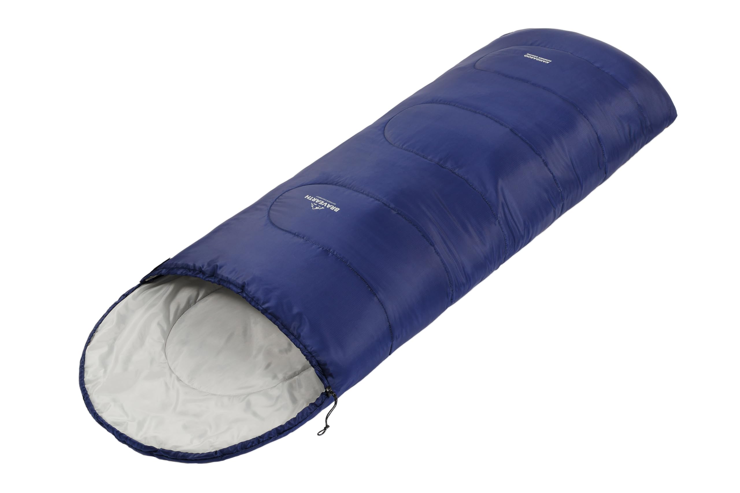 Kangaroo Square, Sacco Letto Unisex Adulto, Blu, Taglia Unica
