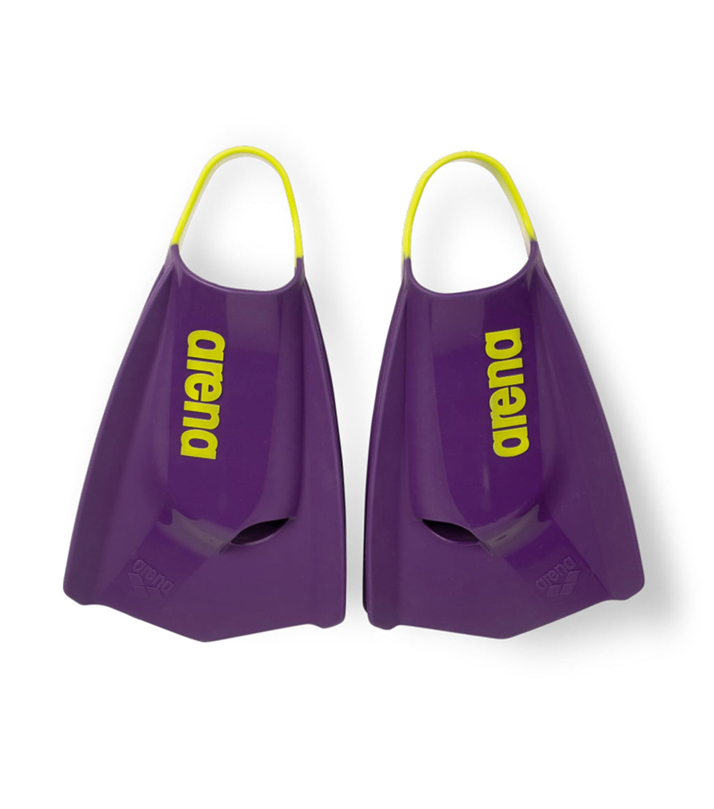 Arena Powerfin PRO II, Pinne Unisex per Adulti, in Silicone, a Lama Corta, Piede Destro/Sinistro Personalizzabile, Misure: 36,5-47,5