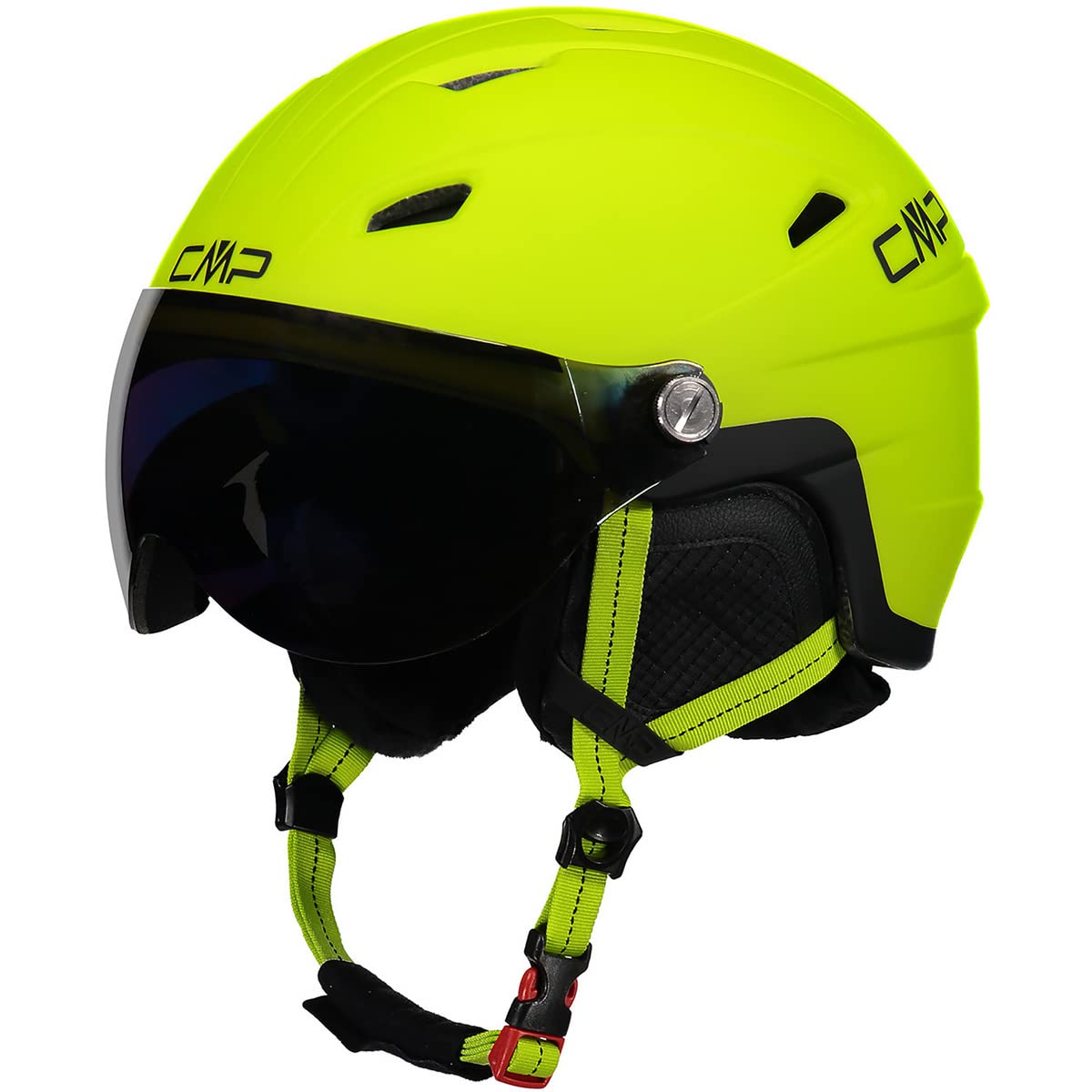 CMP Casco da sci Wa-2 con visiera, Unisex-Adulto, 38B4677