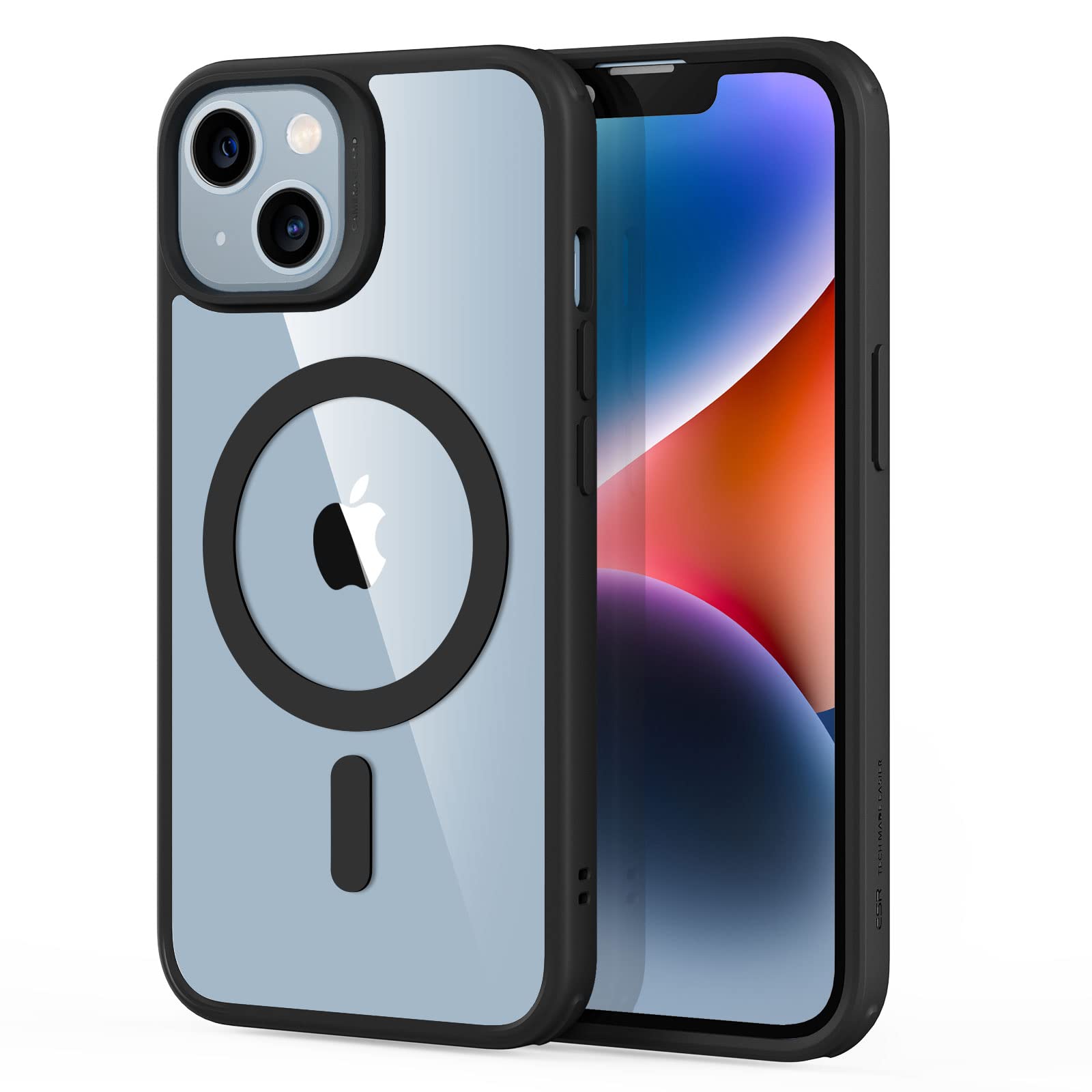 ESR Cover per iPhone 17 Pro Max, Custodia per controllo della fotocamera, Compatibile con MagSafe, Protezione antiurto di livello militare, Angoli Air Guard ammortizzanti, Trasparente
