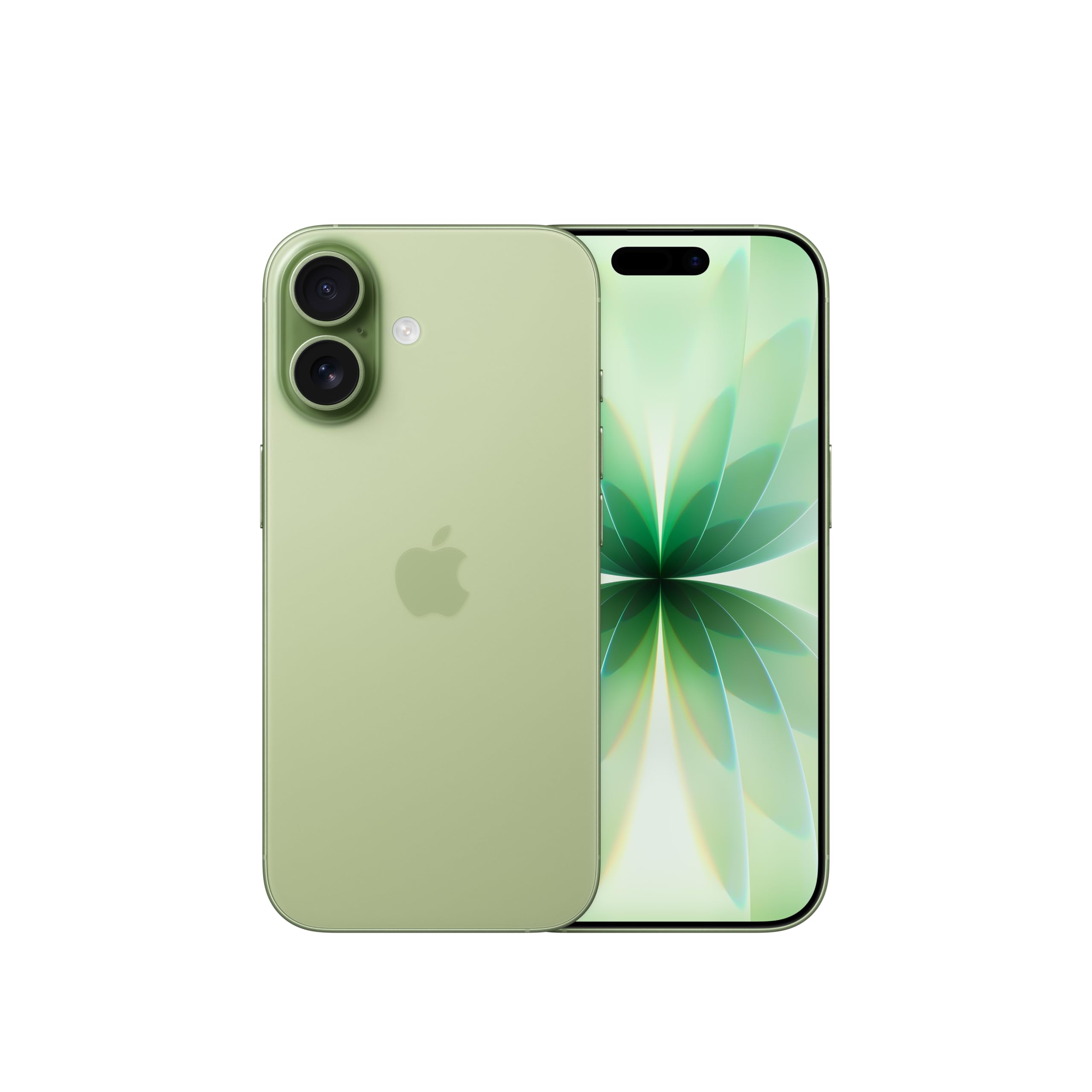 Apple iPhone 17 256 GB: display 6,3" con ProMotion, chip A19, fotocamera frontale Center Stage per selfie di gruppo più facili, più resistenza ai graffi, un giorno intero di batteria; Salvia
