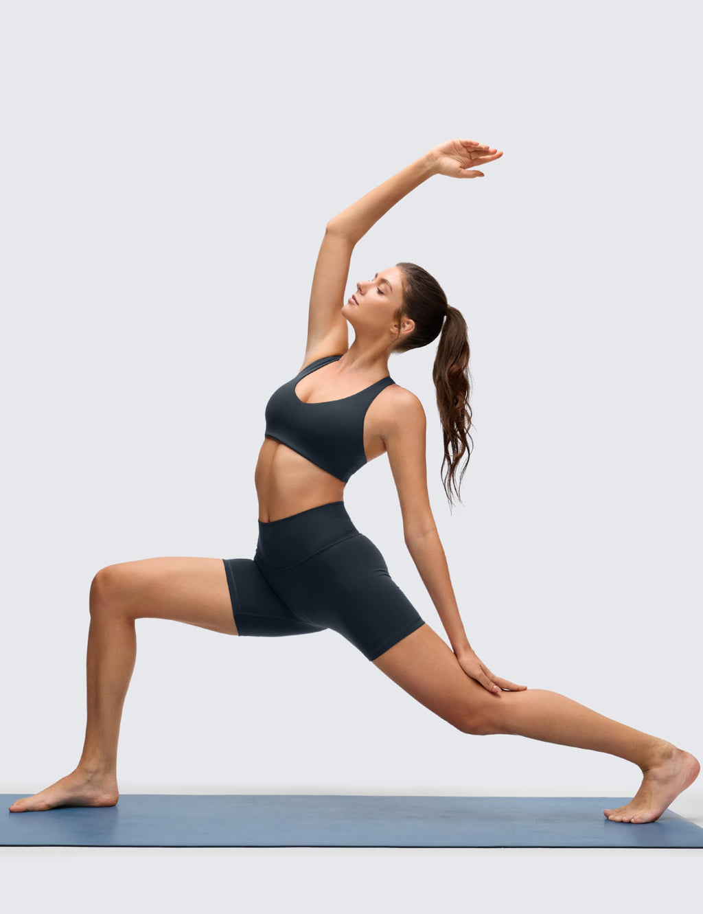 CRZ YOGA Butterluxe Donna V Collo Sportivo Reggiseni di Sostegno Racerback Imbottito Yoga Top