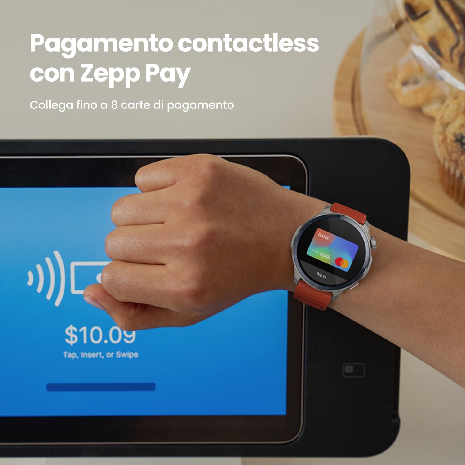 Amazfit Balance 2 Smartwatch 47mm, AMOLED 1,5", Mappe Offline, GPS Dual Band, 21 Giorni Batteria, Oltre 170 Modalità Sportive, HYROX e Golf, Allenamento di Forza, Cardio & Sonno per Android e iPhone