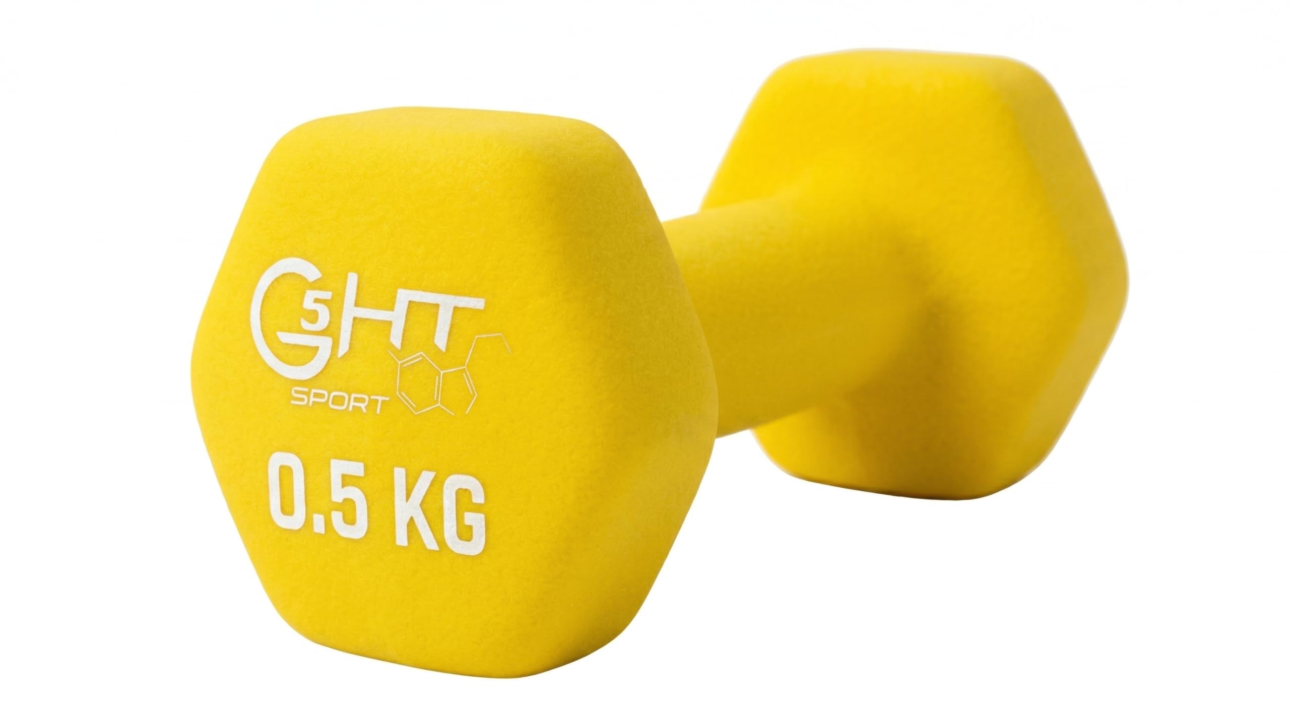 G5 HT SPORT Manubri O Manubrio in Neoprene da Palestra E Home Gym Antiscivolo da 0.5 a 6 kg Coppia O Singolo