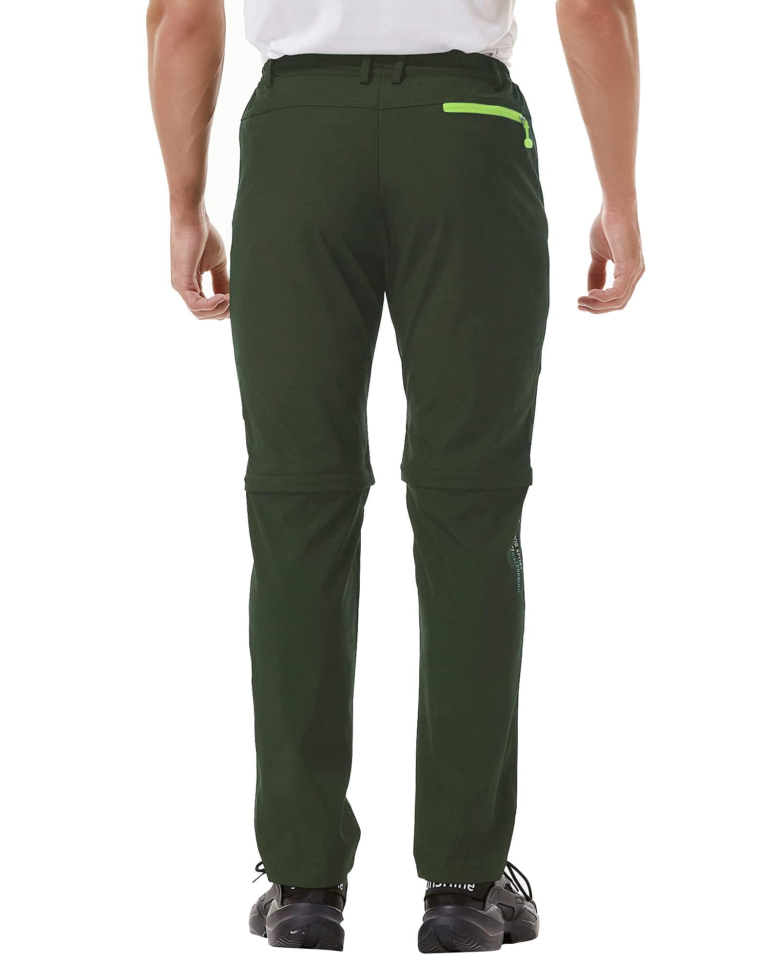 Zoerea Pantaloni Trekking Uomo Asciugare Rapidamente Traspiranti Convertibile Pantaloncini Primavera Estate Sottile All'aperto Alpinismo Escursionismo Calzoni